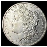 1890-CC Silver Morgan Dollar CLOSELY UNCIRCULATED