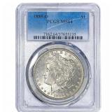 1885-O Morgan Silver Dollar PCGS MS64