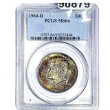 1964-D Kennedy Half Dollar PCGS MS64
