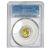 1955-S Roosevelt Dime PCGS MS66 Color