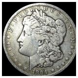 1894-O Silver Morgan Dollar NEARLY UNCIRCULATED