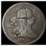 1804 Draped Bust Half Cent NICELY CIRCULATED