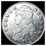 1826 Capped Bust Half Dollar CHOICE AU