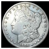 1904-S Silver Morgan Dollar LIGHTLY CIRCULATED