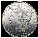 1921 Morgan Silver Dollar CLOSELY UNCIRCULATED