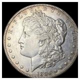 1890-CC Silver Morgan Dollar CLOSELY UNCIRCULATED