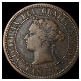 1882-H Canada Bronze One Cent LIGHTLY CIRCULATED