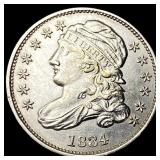 1834 Capped Bust Dime CLOSELY UNCIRCULATED