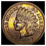 1888 Indian Head Cent CLOSELY UNCIRCULATED