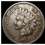 1872 Indian Head Cent LIGHTLY CIRCULATED