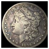 1896-S Silver Morgan Dollar LIGHTLY CIRCULATED