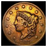 1837 Coronet Head Large Cent LIGHTLY CIRCULATED