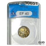 1931-S Buffalo Nickel ANACS EF40