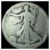 Walking Liberty Half Dollar 1917-S NICELY CIRCULAT