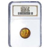 1940-D Wheat Cent NGC MS66 RD