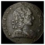 1787 Connecticut Copper Draped Bust Left. LIGHTLY