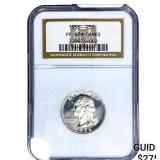 1956 Washington Silver Quarter NGC PF68* CAMEO