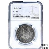 1810 Capped Bust Half Dollar NGC VF30