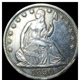 1850-O Silver Half Dollar CLOSELY UNCIRCULATED