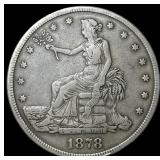 1878-S Silver Trade Dollar LIGHTLY CIRCULATED