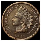 1864 Bronze Indian Head Cent NEARLY UNCIRCULATED