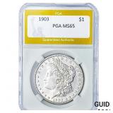 1903 Morgan Silver Dollar PGA MS65