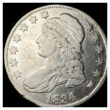 1834 Capped Bust Half Dollar LIGHTLY CIRCULATED