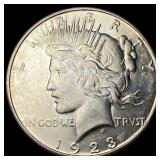1923 Silver Peace Dollar UNCIRCULATED