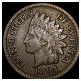 1894 Indian Head Cent LIGHTLY CIRCULATED