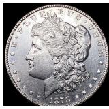 1878-S Silver Morgan Dollar CLOSELY UNCIRCULATED