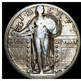 1927-S Silver Standing Liberty Quarter LIGHTLY CIR