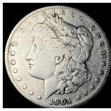 1904-S Silver Morgan Dollar LIGHTLY CIRCULATED