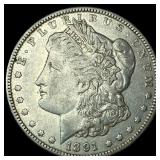1891-CC Silver Morgan Dollar NEARLY UNCIRCULATED