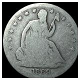 1869-S Silver Half Dollar NICELY CIRCULATED