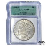 1904-O Morgan Silver Dollar ICG MS65