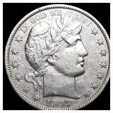 1903-S Silver Barber Half Dollar HIGH GRADE