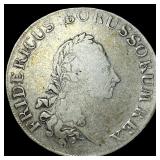 1783 Prussia Silver Thaler LIGHTLY CIRCULATED