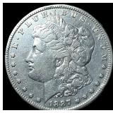 1887-S Silver Morgan Dollar LIGHTLY CIRCULATED
