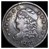 1833 Capped Bust Half Dime NEARLY UNCIRCULATED