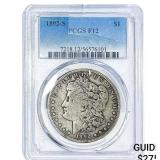 1892-S Morgan Silver Dollar PCGS F12