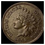 1869 Indian Head Cent CLOSELY UNCIRCULATED