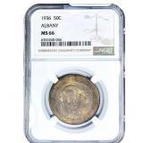 1936 Albany Half Dollar NGC MS66
