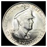 1947-S Philippines 50 Centavos Silver CHOICE BU