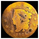 1824 Coronet Head Large Cent NICELY CIRCULATED