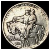 1925 Stone Mountain Silver Half Dollar NEARLY UNCI