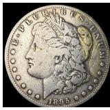 1895-S Silver Morgan Dollar LIGHTLY CIRCULATED
