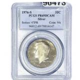 1976-S Kennedy Half Dollar PCGS PR69 DCAM