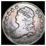 1819 Capped Bust Quarter ABOUT UNCIRCULATED