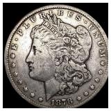 1878-CC Silver Morgan Dollar ABOUT UNCIRCULATED