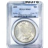 1899 Morgan Silver Dollar PCGS MS63